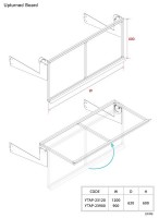 Gondola Shelving Accessories Upturned Board